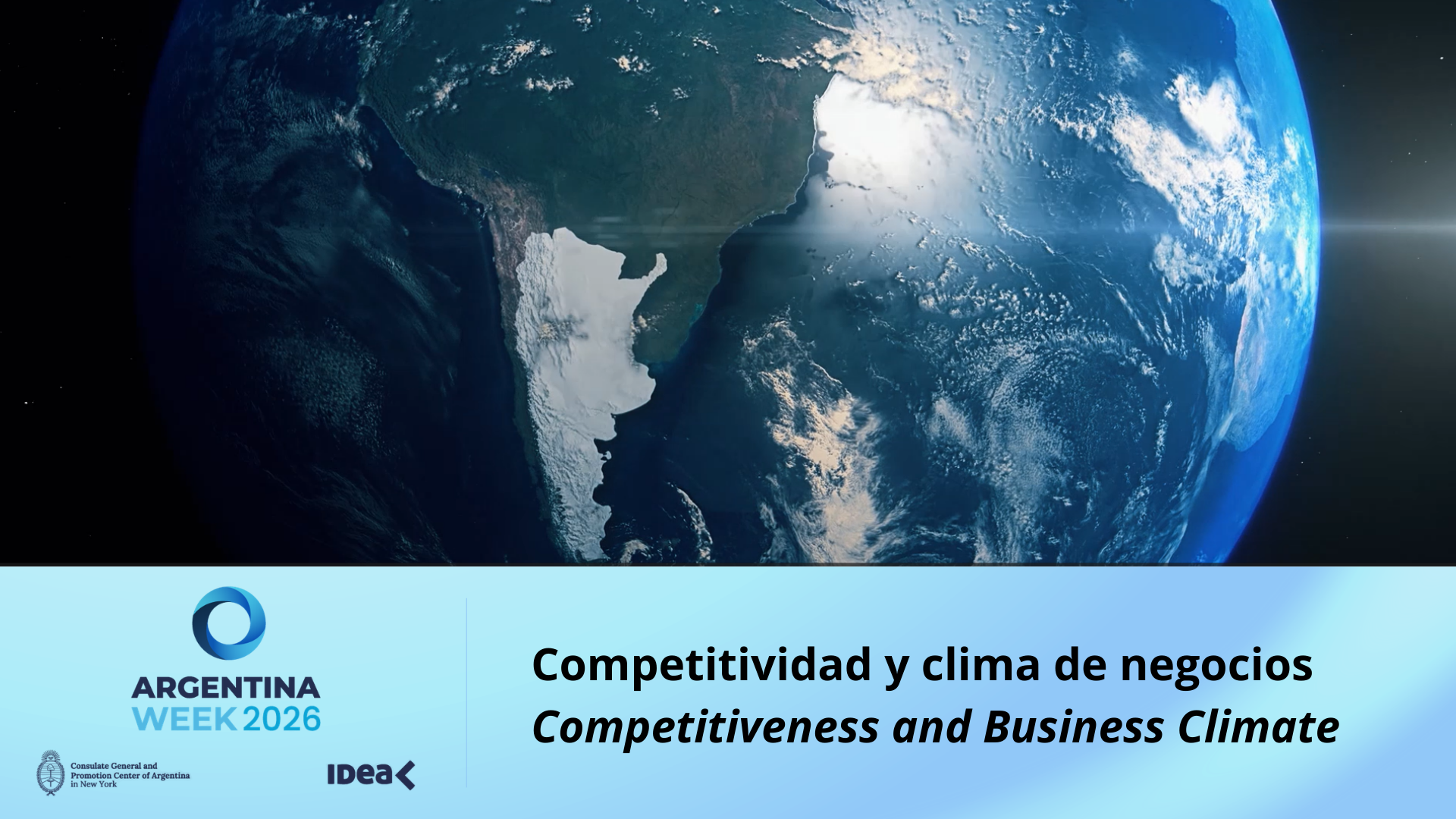 Competitividad y clima de negocios